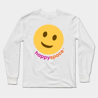 Happy Space Smiley Face - 19 degrees Long Sleeve T-Shirt